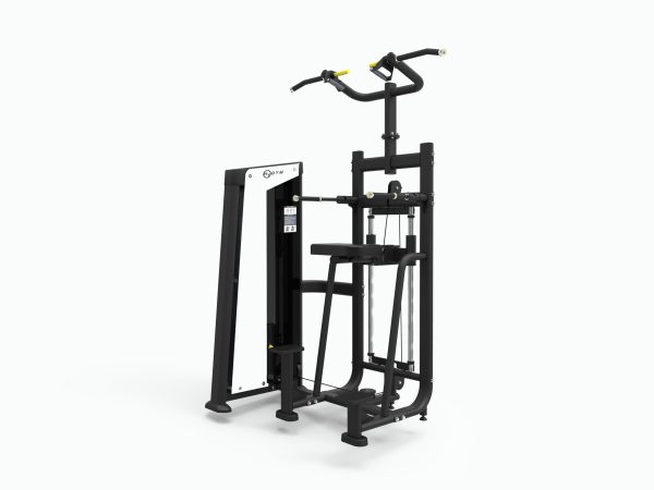 HyGYM Commercial Assisted Chin up and Dip Machine - No