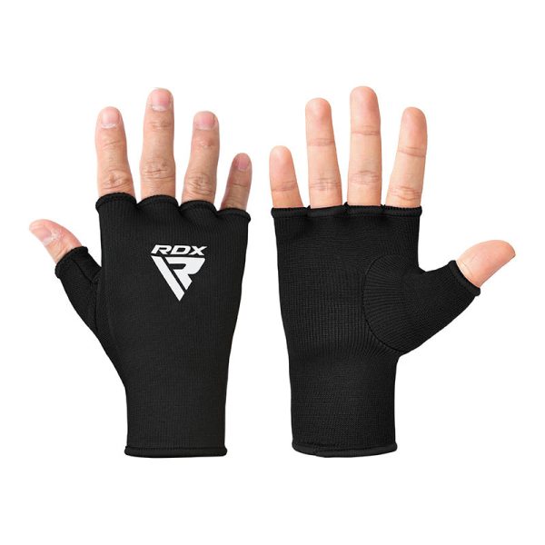 RDX HI Inner Gloves Hand Wraps Black / M