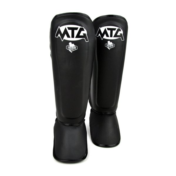 SFS1 MTG Black Synthetic Shin Pads