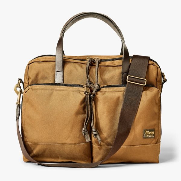 FILSON DRYDEN BRIEFCASE - WHISKEY / ONE SIZE