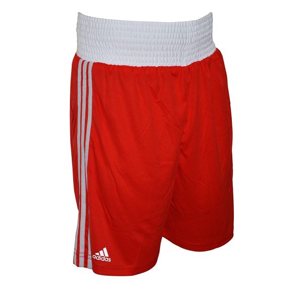 ADIDAS BASE BOXING SHORT - RED / X-LARGE