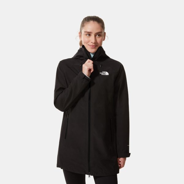 The North Face WOMENS DRYZZLE FUTURELIGHT PARKA - TNF BLACK / SMALL