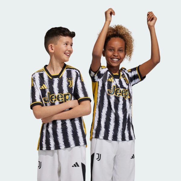 ADIDAS JUVENTUS 23/24 HOME SHIRT JNR - BLACK/WHITE / XLB 15-16Y