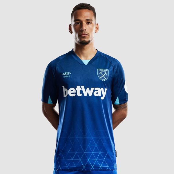 Umbro WEST HAM UNITED 3RD 23/24 SHIRT - BLUE / MEDIUM