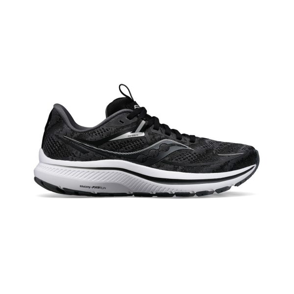 Saucony Omni 21 Womens - BLACK/WHITE / UK6.5