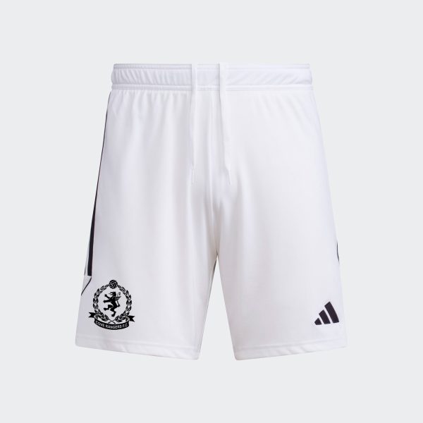 ADIDAS COVE RANGERS 23/24 AWAY SHORTS JNR - WHITE/BLACK / SB 9-10Y