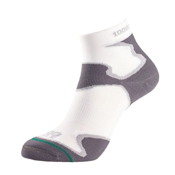 1000 Mile Fusion Double Layer Anklet Socks - WHITE / L UK9-11.5