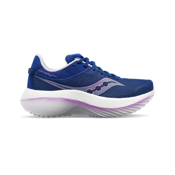 Saucony KINVARA PRO WOMENS - INDIGO/MAUVE / UK6.5