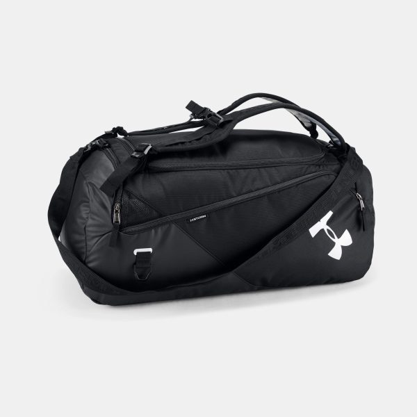 Under Armour UA CONTAIN DUO MEDIUM DUFFEL BACKPACK - BLACK / ONE SIZE