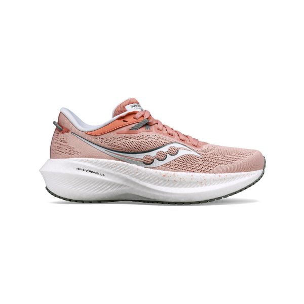 Saucony Triumph 21 Womens - LOTUS/BOUGH / UK5.5