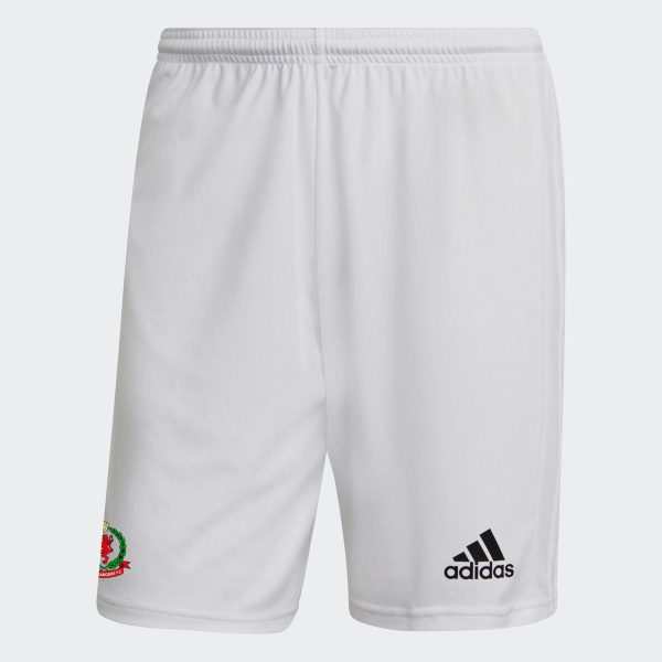 ADIDAS COVE RANGERS AWAY SHORTS - WHITE/WHITE / MEDIUM