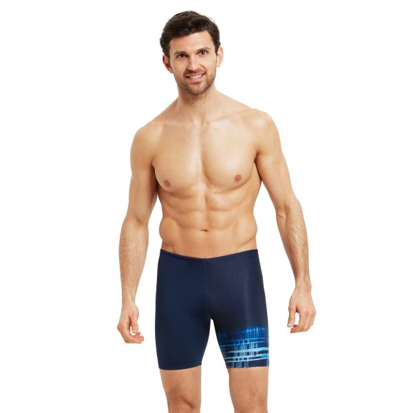 Zoggs TERRAIN MID JAMMER SWIMMING SHORTS - GRAFFIX PRINT / 38IN