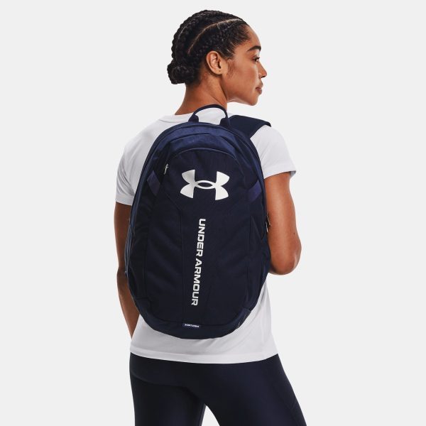 Under Armour UA HUSTLE LITE BACKPACK - MIDNIGHT NAVY/MIDNIGHT NAVY / ONE SIZE