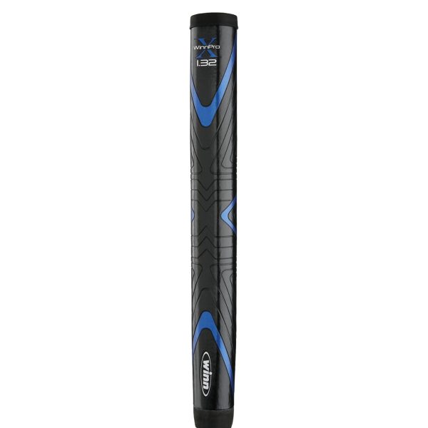 WINN WINNPRO X 1.32" PUTTER GRIP - BLACK/BLUE / ONE SIZE