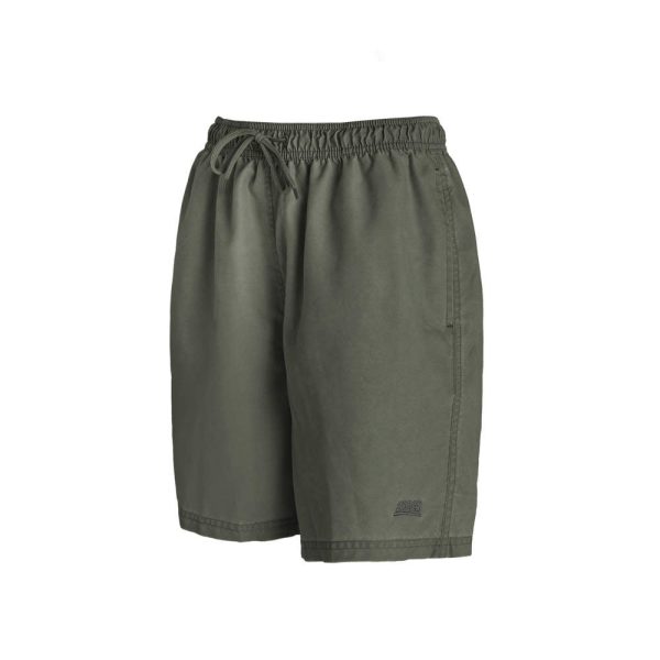 Zoggs JUNIOR BOYS MOSMAN WASHED 15" SHORTS - KHAKI / 10YR