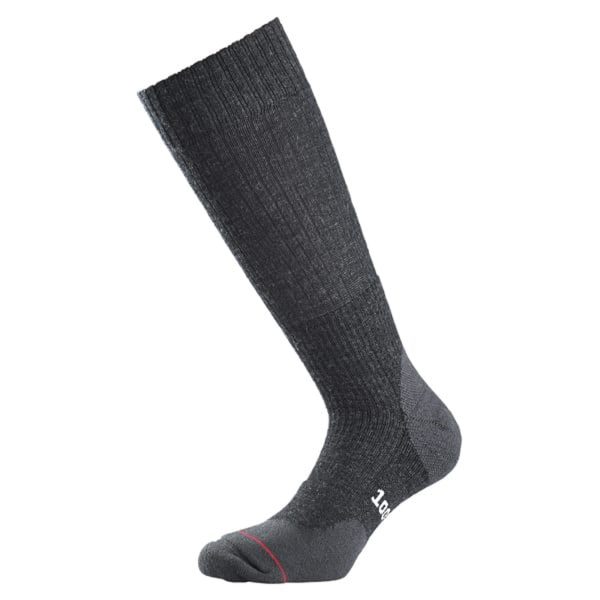 1000 Mile Women's Fusion Double Layer Walking Socks - CHARCOAL / LM UK6-8.5