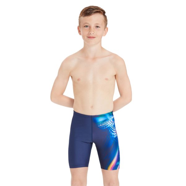 Zoggs HYBRID MID JAMMER JNR - HYBRID PRINT / 6YR