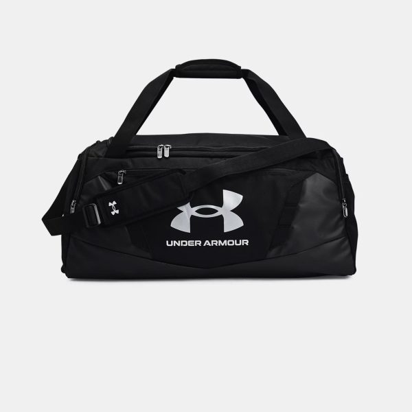 Under Armour Undeniable 5.0 Medium Duffel Bag - BLACK/METALLIC SILVER / ONE SIZE