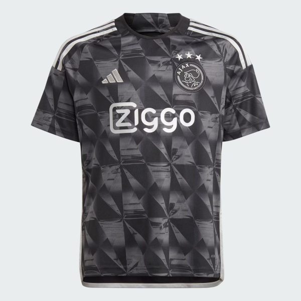 ADIDAS AJAX 23/24 3RD SHIRT JNR - BLACK / XSB 7-8Y