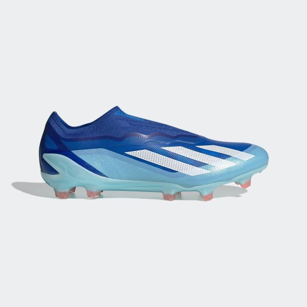 ADIDAS X Crazyfast.1 LL FG/AG - BRIGHT ROYAL/FTWR WHITE/SOLAR RED / UK4