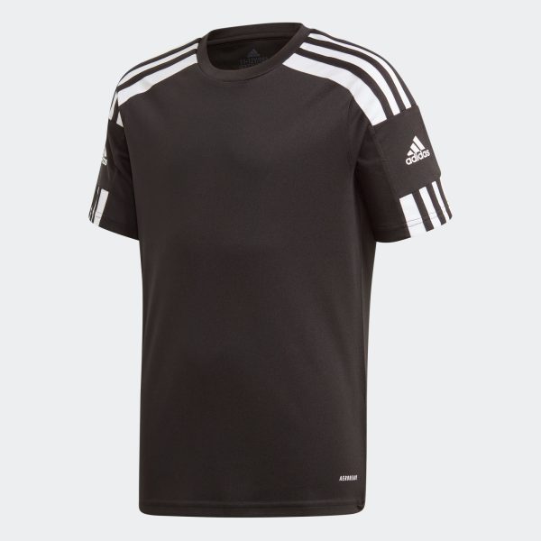 ADIDAS SQUAD 21 JSY JNR - BLACK/WHITE / XLB 15-16Y