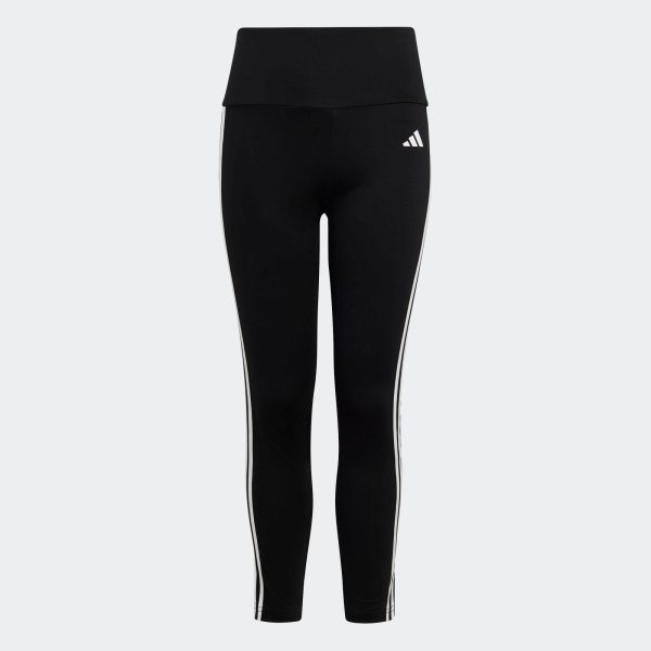 ADIDAS GIRLS TR-ES 3S TIGHTS - BLACK/WHITE / SG 9-10Y