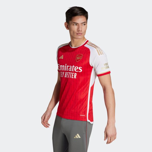 ADIDAS ARSENAL 23/24 HOME SHIRT - BETTER SCARLET/WHITE / 3X-LARGE