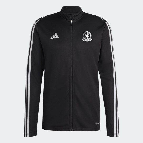 ADIDAS COVE RANGERS STAFF MATCH DAY JACKET - BLACK / MEDIUM