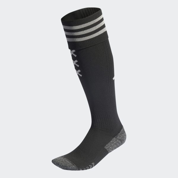 ADIDAS AJAX 23/24 3RD SOCKS - BLACK / UK6.5-8