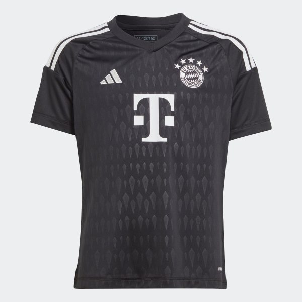 ADIDAS BAYERN MUNICH 23/24 GK SHIRT JNR - BLACK / LB 13-14Y