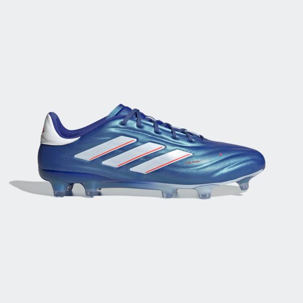 ADIDAS Copa Pure 2.1 FG/AG - LUCID BLUE/FTWR WHITE/SOLAR RED / UK11.5