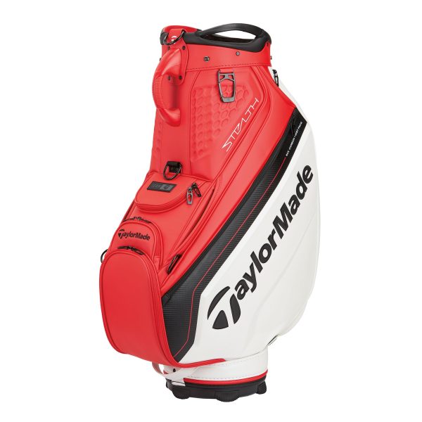 TaylorMade TOUR STAFF BAG 2023 - RED/WHITE/BLACK / ONE SIZE