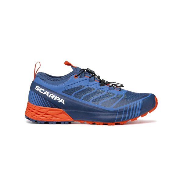 SCARPA RIBELLE RUN GTX - BLUE/SPICY ORANGE / UK9