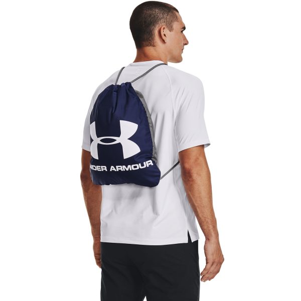 Under Armour UA OZSEE SACKPACK - MIDNIGHT/WHITE / ONE SIZE